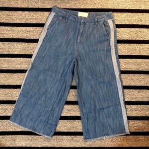 Wide Leg Crop Jeans